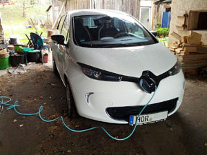 Test drive with the Renault ZOE (22KWH)